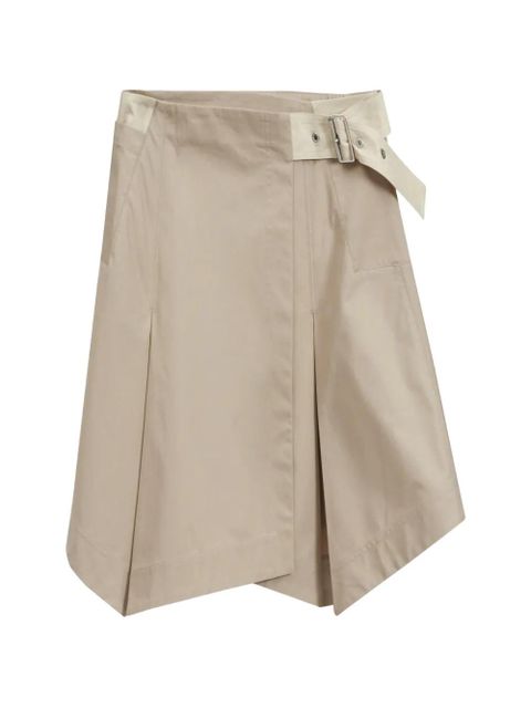 3.1 Phillip Lim belted pleated midi skirt - Neutrals - zdjęcie produktu nr 1