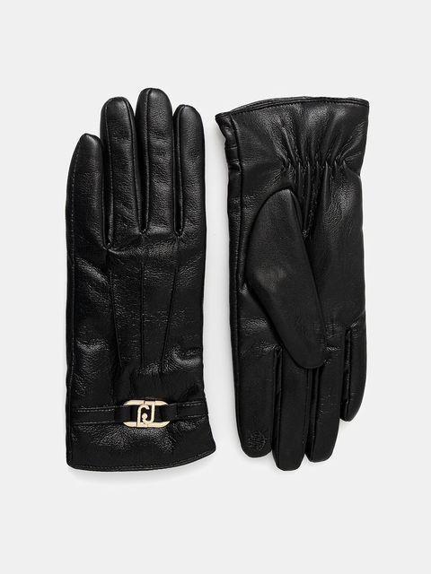 Liu Jo rękawiczki damskie kolor czarny 2F5061.E0002 - zdjęcie produktu nr 1