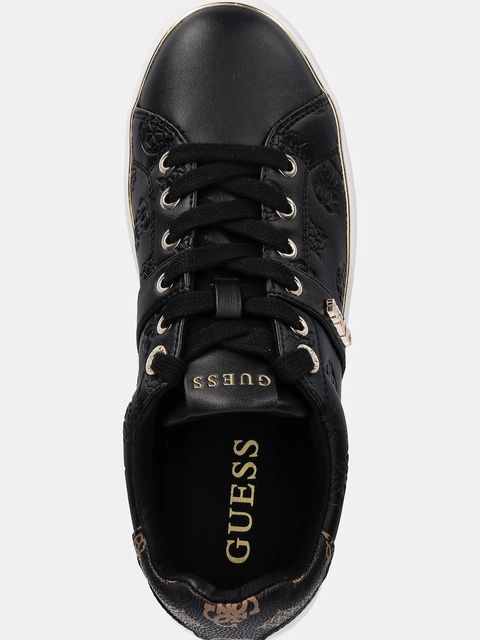 Guess sneakersy BRITZ damskie kolor czarny FLFBTZ FAL12