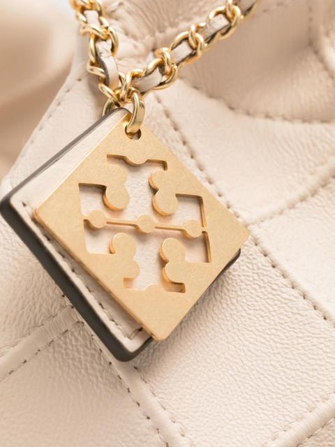 Tory Burch Fleming Soft drawstring tote bag - Neutrals