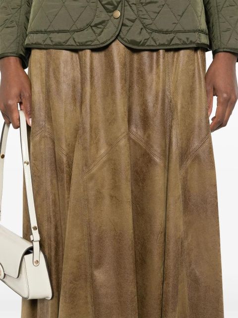 ISABEL MARANT Genevi maxi skirt - Brown
