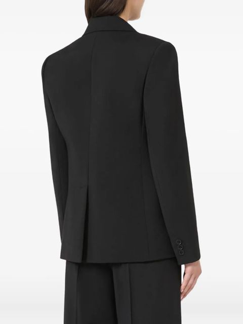 Weekend Max Mara single-breasted notched-lapel blazer - Black