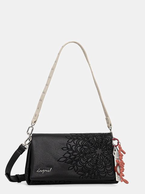 Desigual torebka SIERRA NARON MEDIUM F kolor czarny 25WAXPBD - zdjęcie produktu nr 1