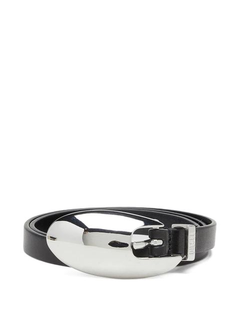 Diesel B-Rop sculpted-buckle belt - Black - zdjęcie produktu nr 1