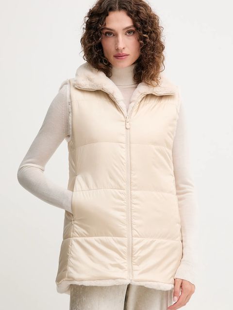 Save The Duck bezrękawnik NIVES kolor beżowy zimowy D82493W.FURY21 - zdjęcie produktu nr 2