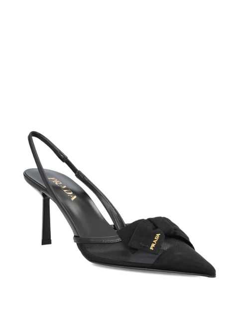 Prada bow heel pumps - White - zdjęcie produktu nr 2