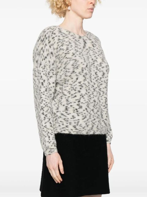 Ba&Sh Leopold sweater - White