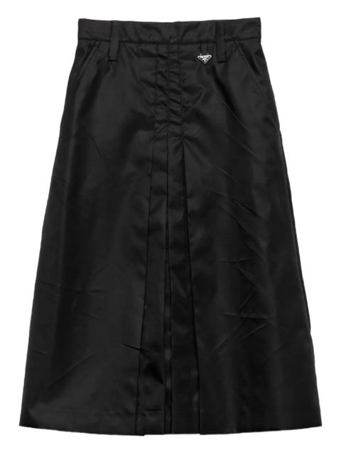 Prada Re-Nylon flared skirt - Black - zdjęcie produktu nr 1