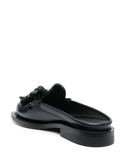 Hereu Cairel slip-on leather loafers - Black