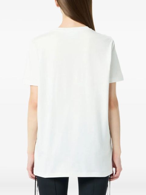 Blumarine crystal-embellished T-shirt - White
