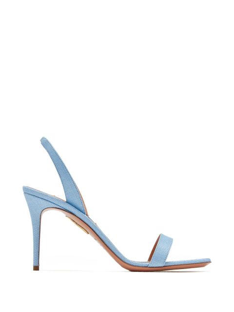 Aquazzura So Nude slingback sandals - Blue - zdjęcie produktu nr 1