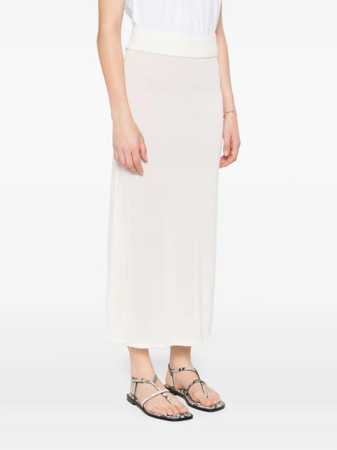 TOTEME knitted skirt - White