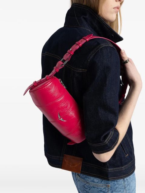 Zadig&Voltaire Le Roudoudou leather shoulder bag - Pink