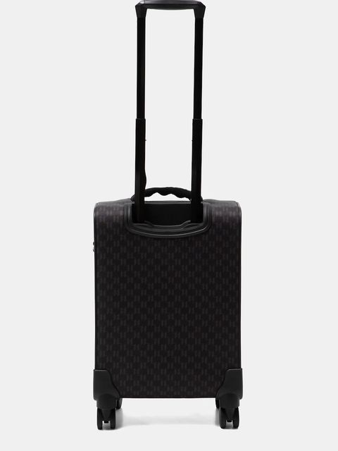 Karl Lagerfeld walizka IKON MONOGRAM kolor brązowy B1W30253