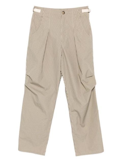 MARANT ÉTOILE Ceryne striped pocket trousers - Neutrals - zdjęcie produktu nr 1