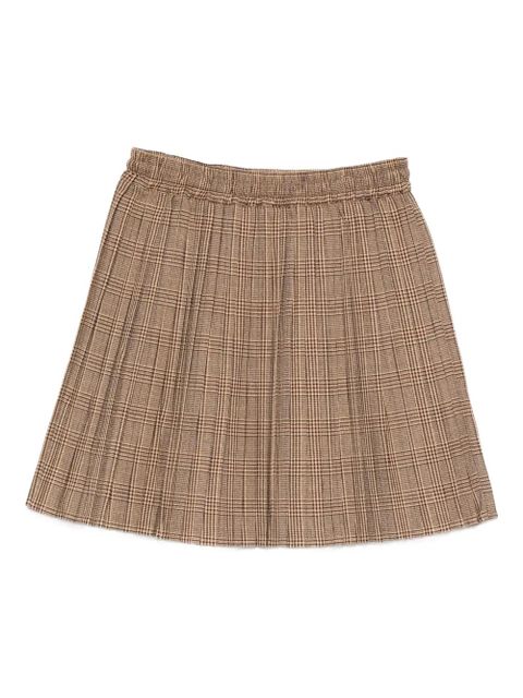 MC2 Saint Barth Tabatha English mini skirt - Brown - zdjęcie produktu nr 1