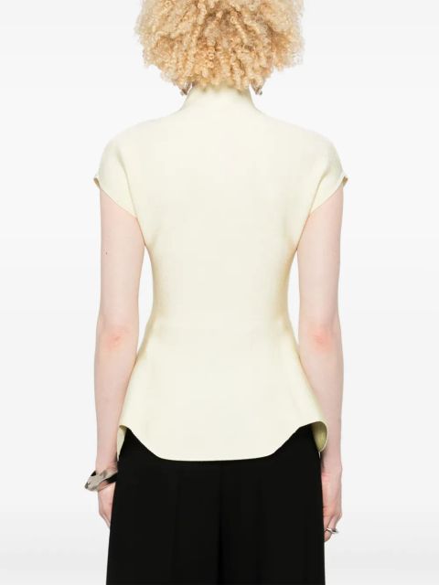 KHAITE Andra top - Yellow