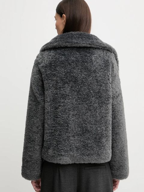 Marc O'Polo płaszcz kolor szary 510607870241