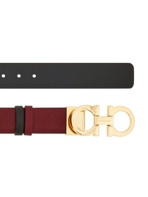 Ferragamo reversible Gancini-buckle belt - Red - zdjęcie produktu nr 2