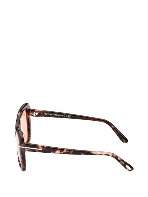 TOM FORD cat-eye sunglasses - Brown