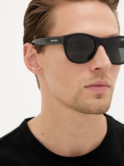 Saint Laurent okulary przeciwsłoneczne MAXIME kolor czarny SL 798 MAXIME