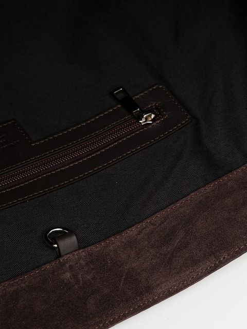 Liviana Conti torebka skórzana kolor brązowy A5WA61