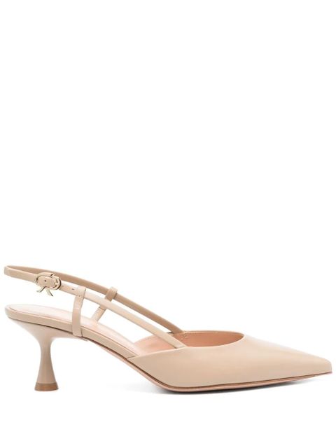 Gianvito Rossi 55mm Ascent pumps - Sand - zdjęcie produktu nr 1