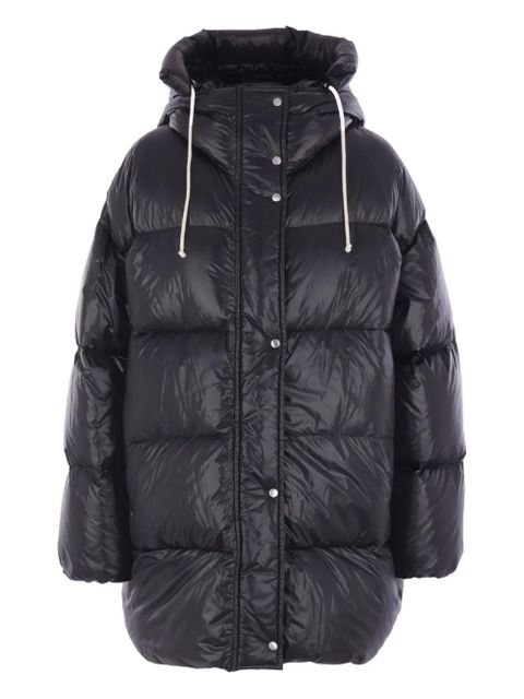 Jil Sander hooded padded jacket - Black - zdjęcie produktu nr 1