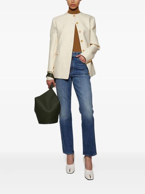 KHAITE Jameson button jacket - Neutrals - zdjęcie produktu nr 2