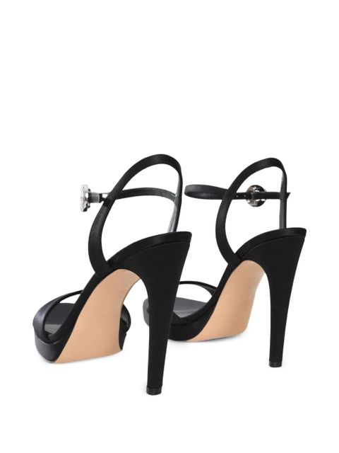 Casadei 100mm Michelle sandals - Black
