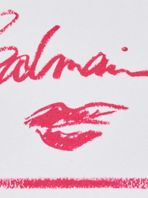 Balmain B-Army tote bag - White