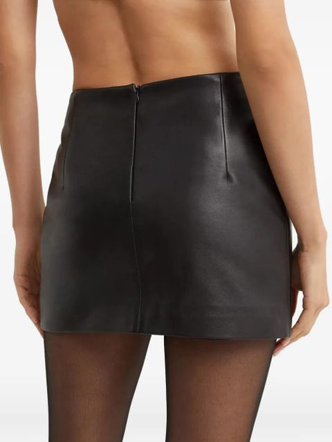 Nour Hammour mini Remi skirt - Black