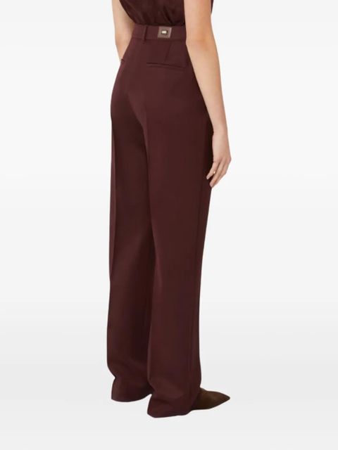 Max Mara Pleated Trousers - Brown