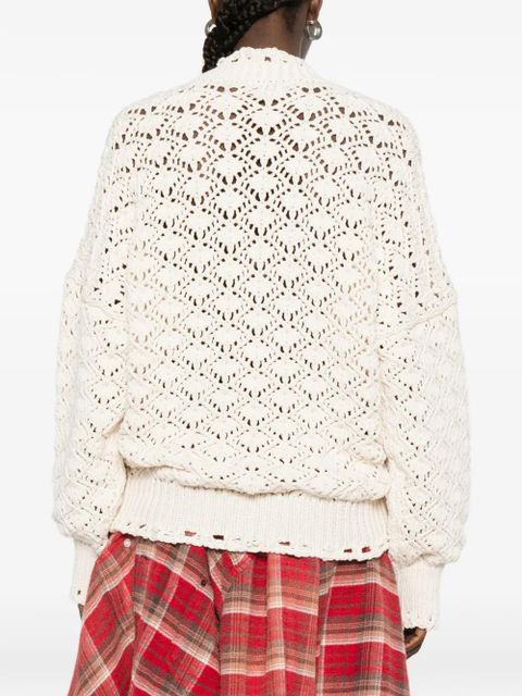 Blumarine V-neck sweater - Neutrals