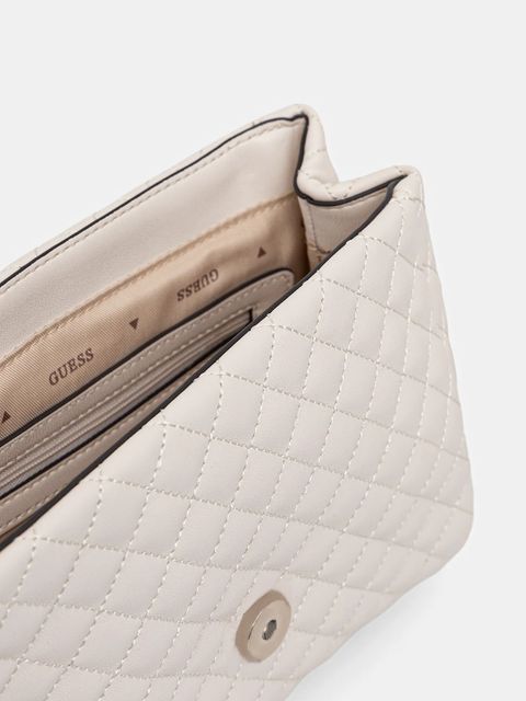 Guess torebka EVERLEE kolor biały HWEG86 79210