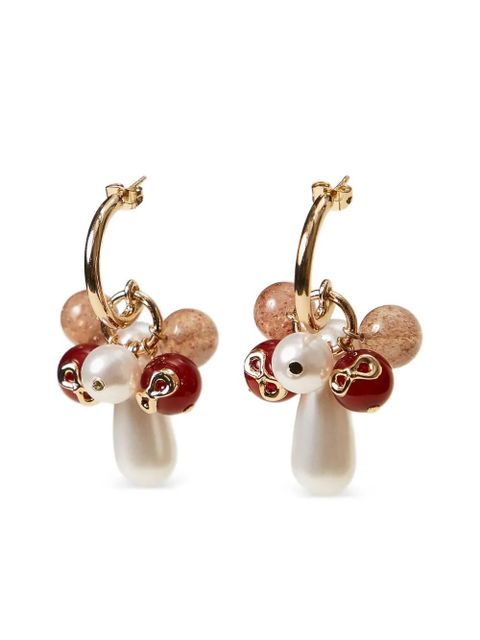 TWINSET pearl beaded earrings - Gold - zdjęcie produktu nr 1
