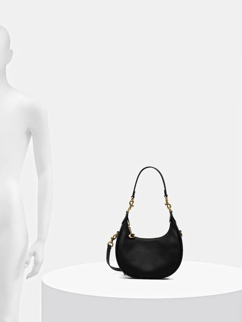 Coach torebka skórzana Jonie 22 kolor czarny CBG16