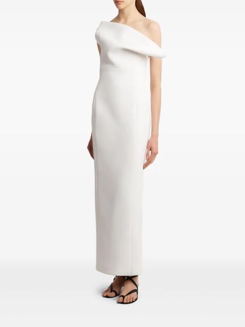 KHAITE Cato strapless maxi dress - White