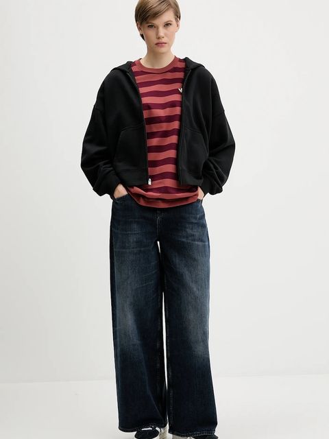 adidas Originals t-shirt bawełniany STRIPED SS TEE - zdjęcie produktu nr 1