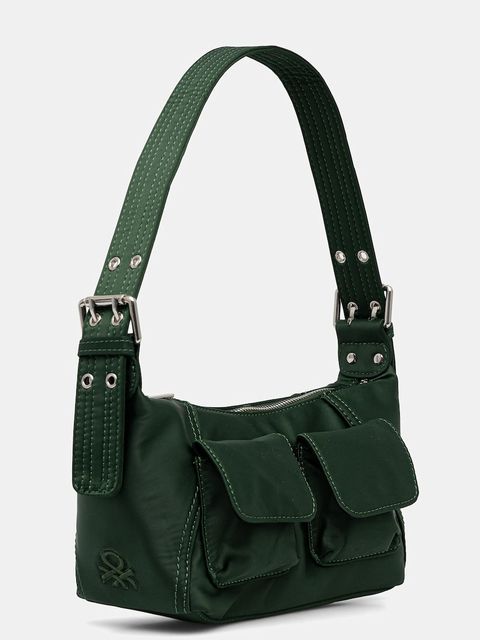 United Colors of Benetton torebka kolor zielony 6N1YDY088