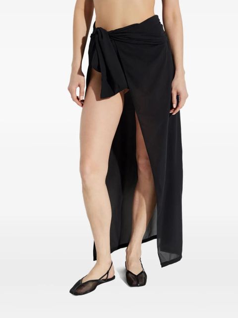 Balmain transparent beach cover-up - Black - zdjęcie produktu nr 2