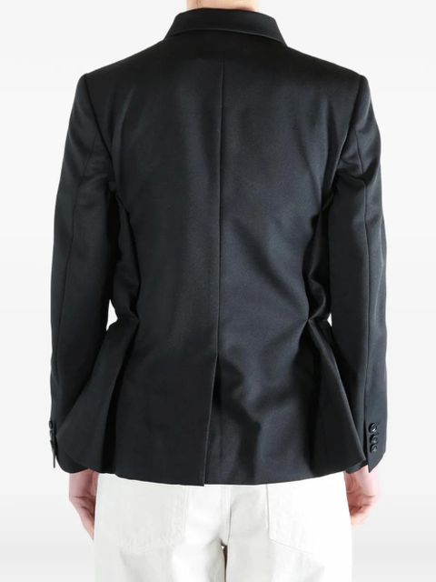 Comme Des Garçons ruffled jacket - Black