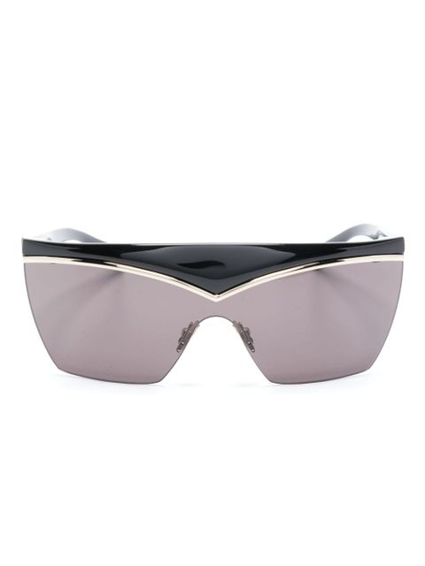 Saint Laurent Eyewear tinted cat-eye sunglasses - Black - zdjęcie produktu nr 1