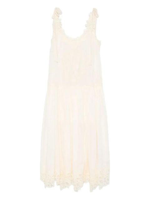 ZIMMERMANN lace-trimmed slip dress - Neutrals - zdjęcie produktu nr 1