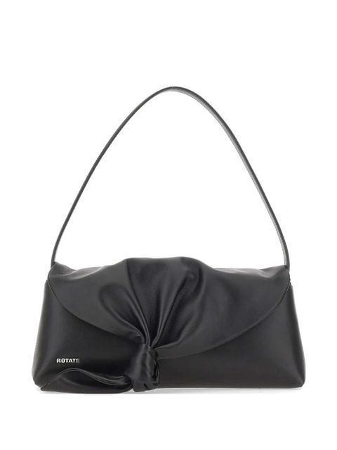 ROTATE BIRGER CHRISTENSEN Knot Scarf shoulder bag - Black - zdjęcie produktu nr 1