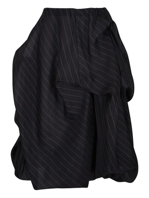 KHAITE Lou skirt - Black - zdjęcie produktu nr 1