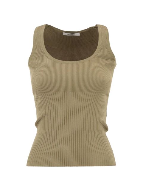 Max Mara ribbed tank top - Neutrals - zdjęcie produktu nr 1