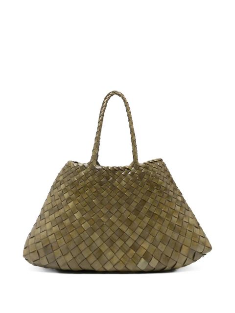 DRAGON DIFFUSION small Santa Croce tote bag - Green - zdjęcie produktu nr 1