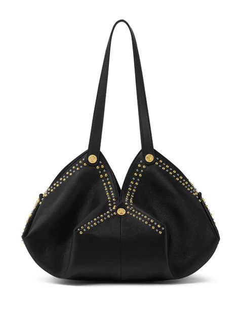 Versace Protea leather shoulder bag - Black - zdjęcie produktu nr 1
