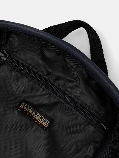 Napapijri plecak H-Cala kolor granatowy duży z nadrukiem NP0A88ZL1761